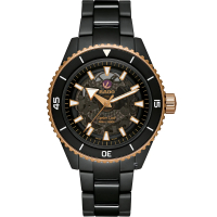 【Rado 雷達表】官方授權 庫克船長 CAPTAIN COOK HIGH-TECH CERAMIC機械腕錶 R02 母親節(R32127162)