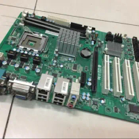 SYM76941VGGA 100%OK Original Embedded IPC Mainboard ATX Industrial Motherboard 5*PCI 2*LAN with RAM LGA775 CPU 6*COM