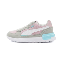 PUMA Graviton AC PS 套入式 運動鞋 中童鞋 灰粉 S1144 (38198847)