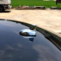 【IDFR】Benz 賓士 E W212 2009~2013 鍍鉻銀 車頂鯊魚鰭蓋(天線蓋 車頂蓋 鯊魚鰭蓋)