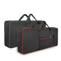61/76/88 Key Keyboard Bag Waterproof 600D Oxford Piano Storage Bag Thicken Protective Case Instrument Keyboard Case