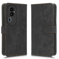 For OPPO Reno 10 Pro Plus 5G Case Wallet Anti-theft Brush Magnetic Flip Leather Case For Reno 10 Pro+ Plus Reno10 Phone Case