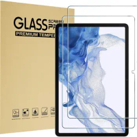 2 Pack Tempered Glass Screen Protector for Samsung 12.4" Galaxy Tab S8 Plus 2022 X800/X806 / Galaxy Tab S7 FE 2021 T730/T736