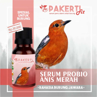 SERUM VIT PROBIO UNTUK BURUNG ANIS MERAH TAMBAH GACOR 10 ML - ANAUPA