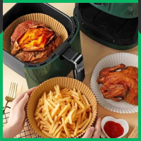 50pcs Kertas Air Fryer, Alas Air Fryer, Air Fryer Parchment Paper, Fryer Paper TSJ