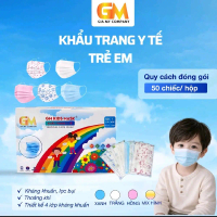 combo 600 cái khẩu trang GM KIDS MASK  cho em  bé