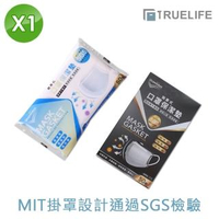 【TrueLife】口罩保潔墊(單包50片入/台灣製口罩墊/掛罩式口罩墊片/雙色可選)