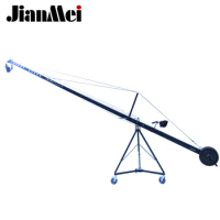 Jianmei XF108 8m-12m square arm camera quick installation of rocker arm crane video shooting electric pan tilt rotating stabil