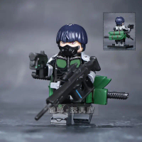Sử dụng cùng với bộ figure Lego Monster Series gồm 8 nhân vật Kafca, Yabimina – đồ chơi lắp ráp phon