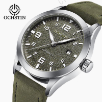 OCHSTIN 自動機械男錶頂級品牌豪華運動陸軍軍事手錶骨架男鐘 2028【亞德機械五金家居】