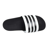 【adidas 愛迪達】男女運動拖鞋-海邊 海灘 戲水 游泳 沙灘 愛迪達 黑白(GZ5893)