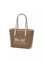Coach Coach 手提/單肩兩用手袋(CM183) – IM / Khaki / Chalk