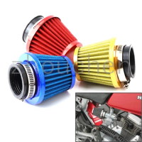 38mm Air Filter Intake Induction Kit Universal for Off-road Motorcycle ATV Quad Dirt Pit Bike Mushroom Head Air Filter Cleaner