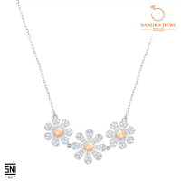 Kalung Sandra Dewi Gold Flower Daisy NC200108
