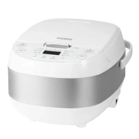 Cuckoo 6 cup (uncooked)/12 cup (cooked) Rice Cooker 10 Menu Options: Oatmeal Brown Rice &amp; More Touch-Screen Nonstick Inner Pot