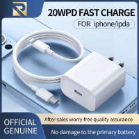 Bộ sạc Bộ Chuyển Đổi nguồn PD 20watts, sạc nhanh, với cáp sạc, Tương thích với iPhone 6 / 7 / 8 / X 