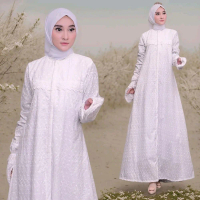 gamis rempel dada haji dan umrah