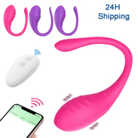 Wireless Bluetooth G Spot Vibrator for Women Dildo APP Remote Control Wear Vibrating Egg Clit Female Panties Sex Toys for Couple