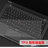 14" TPU Keyboard Cover Protector For Lenovo ThinkPad X1 Carbon 2018 T470 T470 T470p L480 L380 L390 E480 E485 T480 T480S Laptop