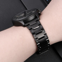 High Quality Stainless Steel Watch Strap Band Men Women Watchband for Citizen Ca-sio Ti-ssot Bracelet Black Silver 20 22 24mm