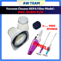 MVC-SC861R / MVC-SC861B HEPA Filter Vacuum Cleaner