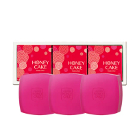 【SHISEIDO 資生堂】潤紅蜂蜜香皂 100g(3入)