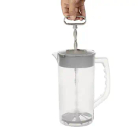 Clear Airtight Beverage Pitcher 2000ml Wide Nozzle Mixing Pitcher For Tea Tea Pitcher Juice Containe