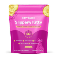 {lqgcz23} Queen Slippery Feminine Probiotic + Moisture mies All in One Solution with Slippery Elm 60