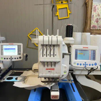 Original NEW Janome MB-4S Commercial 4 Needle Embroidery Machine