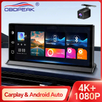 K2 Pro 11.3\ Car DVR 4K Camera Wireless Carplay Android auto Ai Screen Dash Cam Dual Len Video Recor