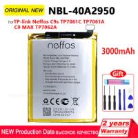New Original Rechargeable NBL-40A2950 Battery For TP-link Neffos C9s TP7061C TP7061A / C9 MAX TP7062A Mobile Phone Batteries