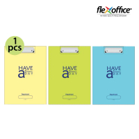 [FlexOffice] Clipboard File 320x231mm - 1pc - File Cover Folder Clipboard with Horizontal, Letter Si