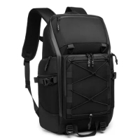 OZUKO 17.3 inch Laptop Backpack 35L Travel Backpack Nylon Bag Outdoor Waterproof Multi-function Large Capacity Hiking Backpack