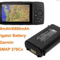 OrangeYu 5200mAh/6800mAh GPS, Navigator Battery for Garmin GPSMAP 276Cx