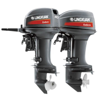 Enduro Outboard Engine 2 Stroke 40hp High Quality Outboard Marine Boat Motor 66T model