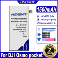 HSABAT Osmo pocket 1500mAh Battery for DJI Osmo pocket Batteries