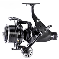 New Carp Fishing Reel Large Spinning Reels Max Double Drag 27kg 12+1BB 5.2:1/4.1:1 Gear Ratio Salt/Fresh Water Offshore Fishing
