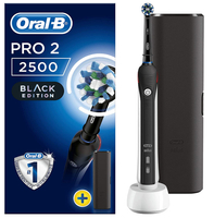 -=德國歐樂B=- Oral-B 德國製 充電式 Pro2 2500 3D電動牙刷 黑色 特別版 Pro2 2000