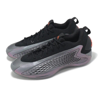 【adidas 愛迪達】籃球鞋 A.E. 1 Low 男鞋 黑 銀 Anthony Edwards 愛德華茲 低筒 愛迪達(JQ8898)