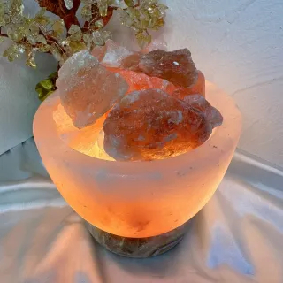 Lampe de sel de l'Himalaya 5kg à 5.5kg