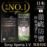 Sony Xperia 1 V 保護貼 黑邊 日本旭硝子玻璃保護貼 (全滿版 晶細霧面)【INGENI】