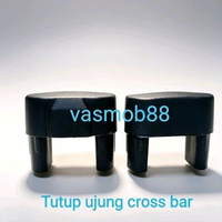 cross bar end cover,tutup ujung cross bar, @ 2 pcs