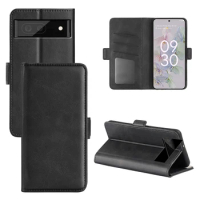 Case For Google Pixel 6A Leather Wallet Flip Cover Vintage Magnet Phone Case For Google Pixel 6A Coque