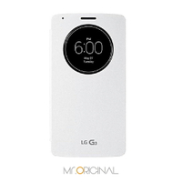 LG G3 D855 原廠視窗感應式皮套 白色/ 支援無線充電 (台灣公司貨)