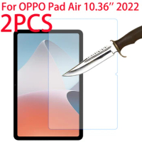 2PCS 9H Tempered Glass Screen Protector For OPPO Pad Air 10.36 inch 2022 Protective Film For OPPO Pad Air 10.36 Glass Guard