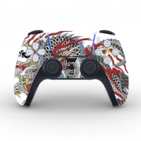 Yazuka Protective Cover Sticker For PS5 Controller Skin For PS5 Gamepad Decal Skin Sticker Vinyl