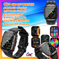 New C26 Smartwatch AMOLED Always On Display 1.96inch Watch Pria Wanita