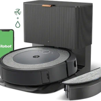 iRobot Roomba Combo i5+ Self-Emptying Robot Vacuum and Mop, Clean by Room with Smart Mapping, Empties Itself for Up to 60 Days