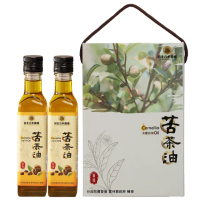 【保證責任宮北合作農場】冷壓初榨苦茶油250ml二入禮盒