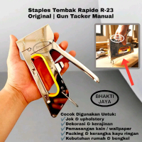 Staples Tembak Rapide R-23 | Gun Tacker Manual | Stapler Tembak Multifungsi Ergonomis